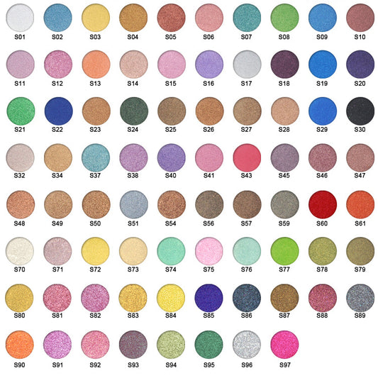 Spotlight Shimmer Eyeshadows